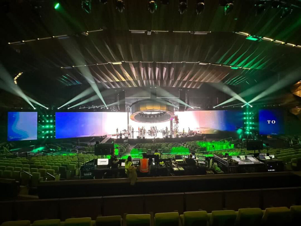 LED Screen WOOHAH Melbourne AV Resolume Servers