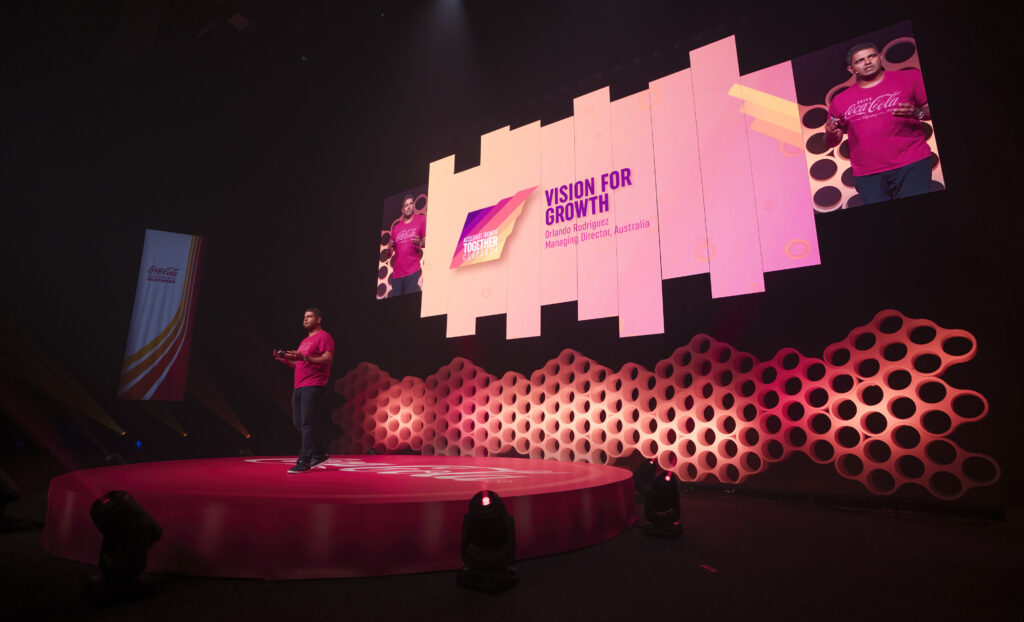 conference AV LED Screen lighting audio show calling producing Sydney Melbourne Brisbane Gold Coast