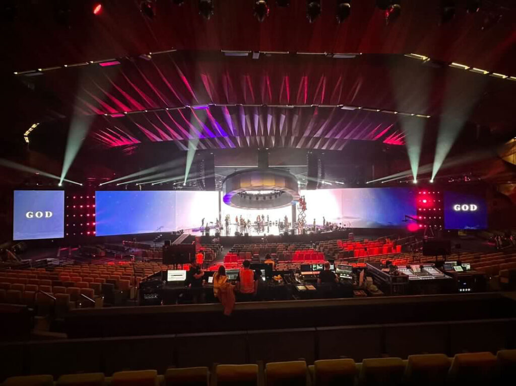 LED Screen WOOHAH Melbourne AV Resolume Servers