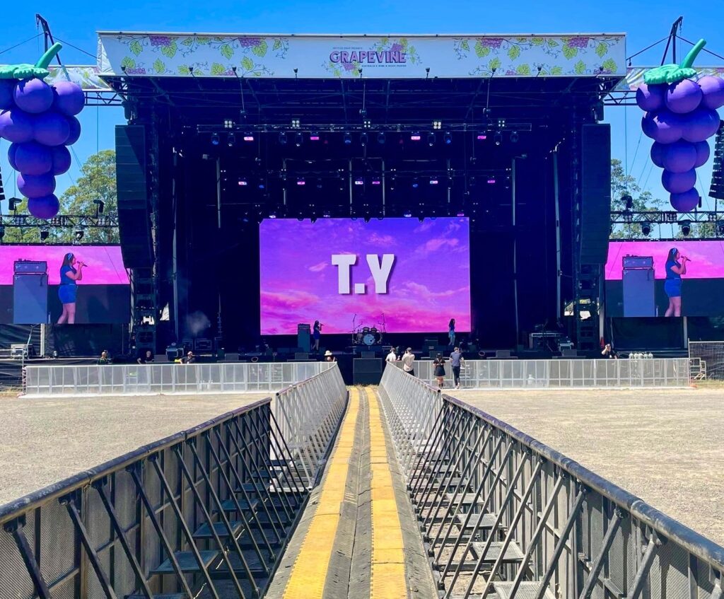 2022 AV LED Screen Melbourne Sydney Cameras Festival Grapevine Gathering WOOHAH
