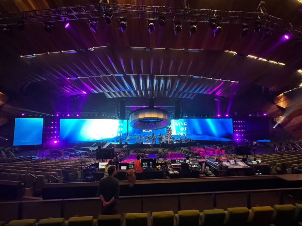 LED Screen WOOHAH Melbourne AV Resolume Servers