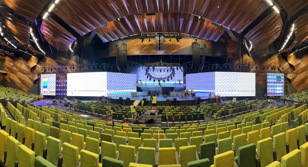 LED Screen WOOHAH Melbourne AV Resolume Servers