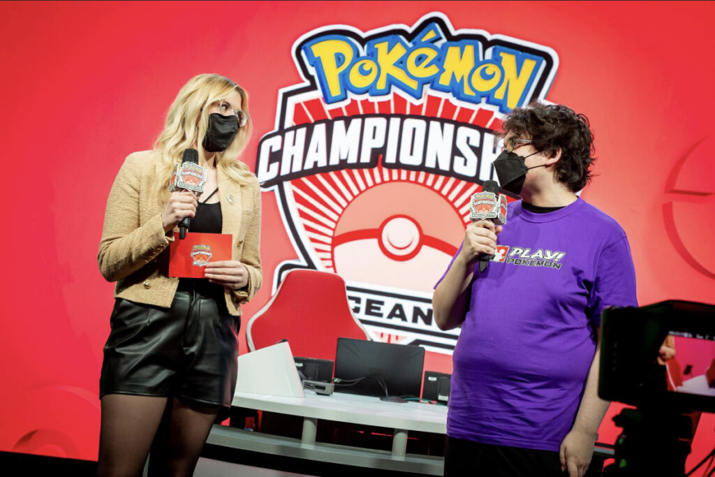 ESports Pokemon AV LED Screen lighting broadcast cameras streaming twitch