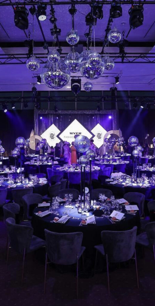 DJ Party Lighting Mirror Ball Product Launch AV WOOHAH Sydney Melbourne