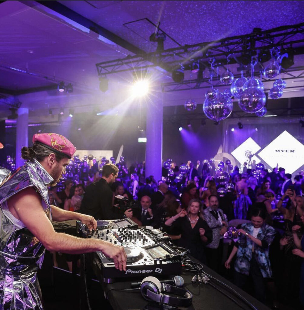 DJ Party Lighting Mirror Ball Product Launch AV WOOHAH Sydney Melbourne