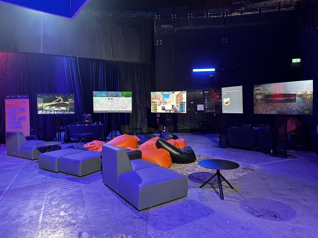 Dreamhack Festival Melbourne 2023 AV Project Managers LED Screen AV Melbourne E-Sports ESL EFG League Of Legends Counterstrike