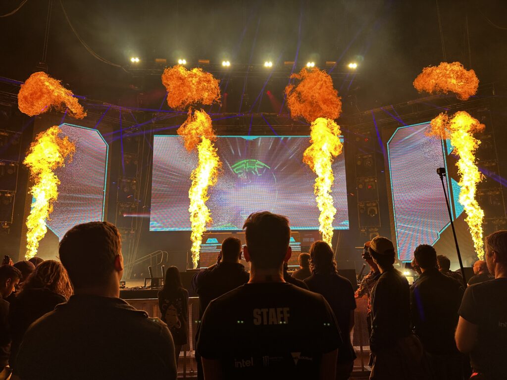 Dreamhack Festival Melbourne 2023 AV Project Managers LED Screen AV Melbourne E-Sports ESL EFG League Of Legends Counterstrike