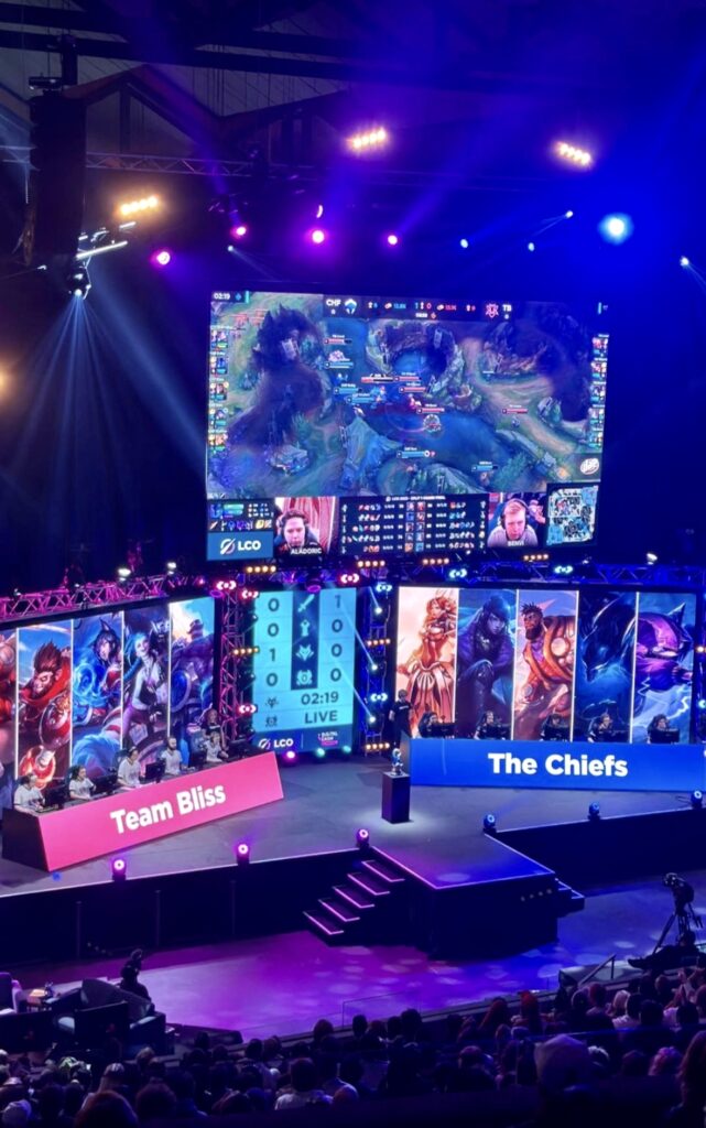 Dreamhack Festival Melbourne 2023 AV Project Managers LED Screen AV Melbourne E-Sports ESL EFG League Of Legends Counterstrike