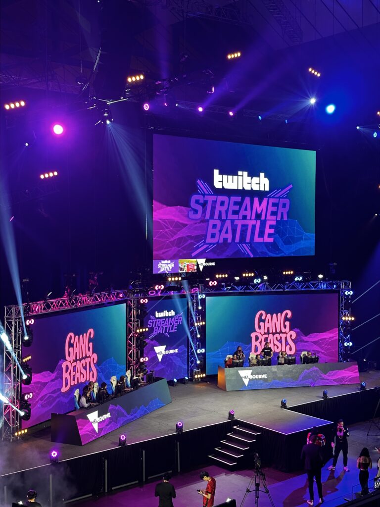 Dreamhack Festival Melbourne 2023 AV Project Managers LED Screen AV Melbourne E-Sports ESL EFG League Of Legends Counterstrike