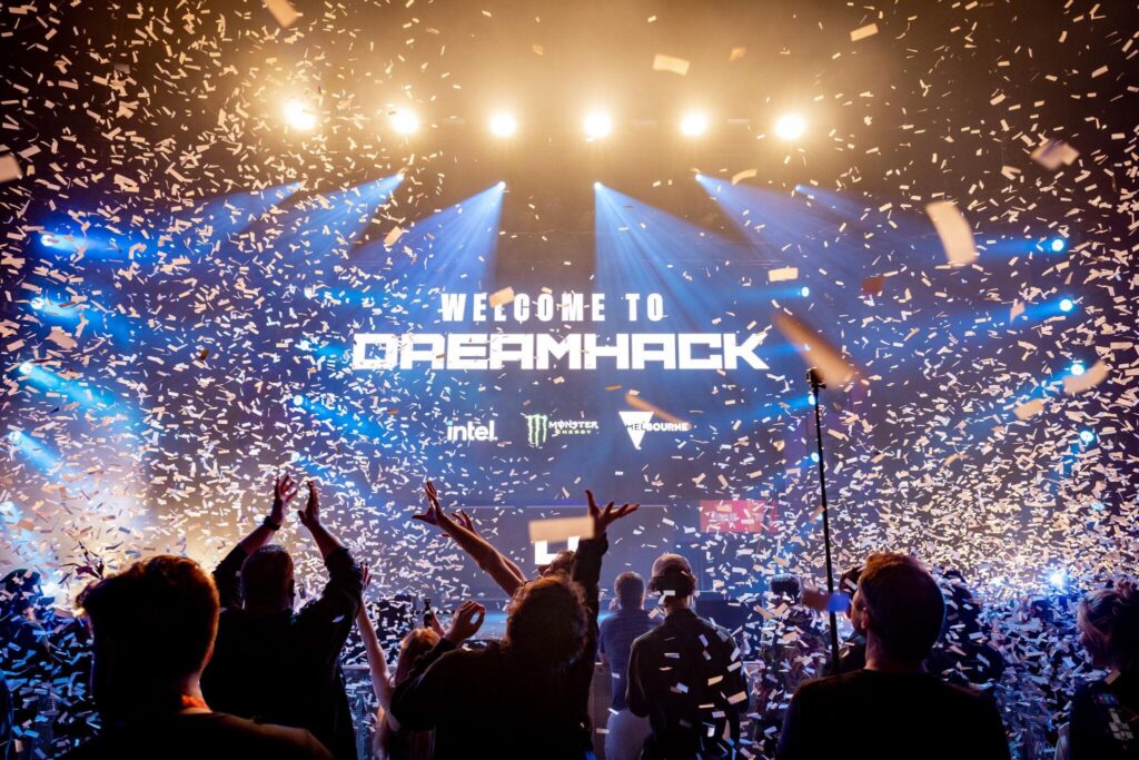 Dreamhack Festival Melbourne 2023 AV Project Managers LED Screen AV Melbourne E-Sports ESL EFG League Of Legends Counterstrike