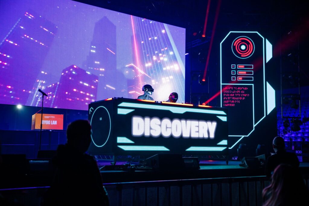 Dreamhack Festival Melbourne 2023 AV Project Managers LED Screen AV Melbourne E-Sports ESL EFG League Of Legends Counterstrike