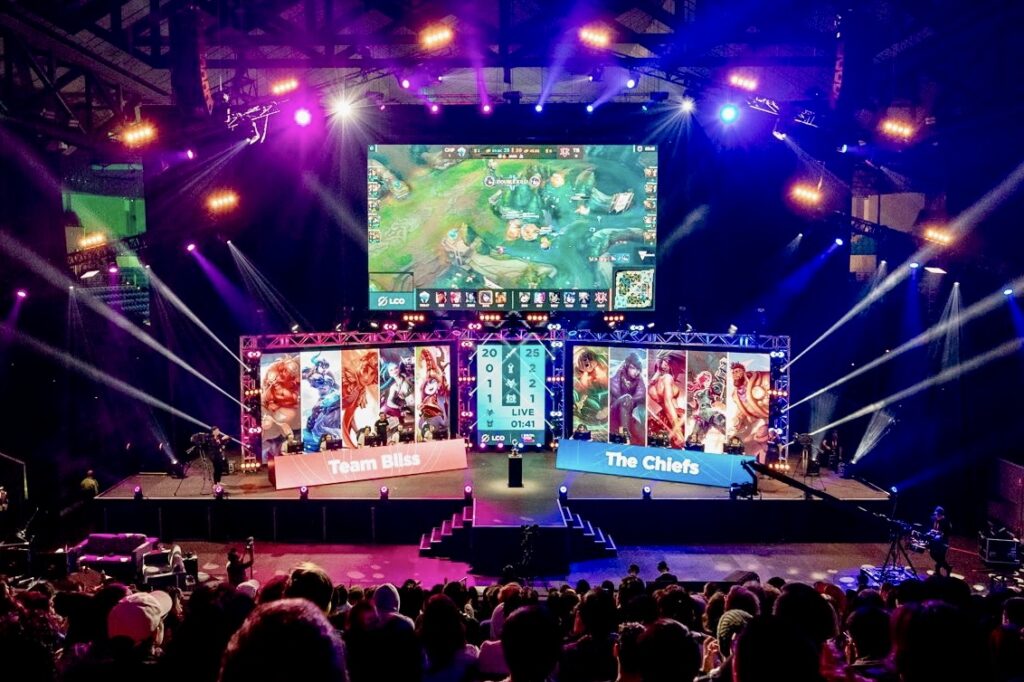 Dreamhack Festival Melbourne 2023 AV Project Managers LED Screen AV Melbourne E-Sports ESL EFG League Of Legends Counterstrike