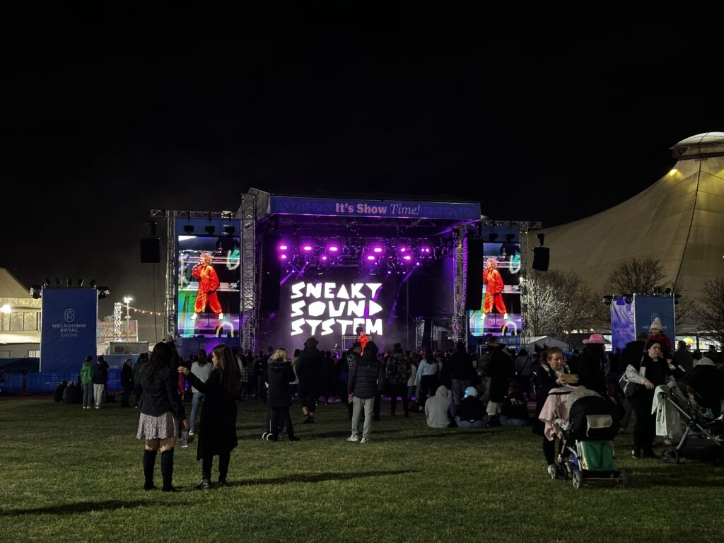 LED Screen Melbourne Royal Show AV Cameras Media Servers