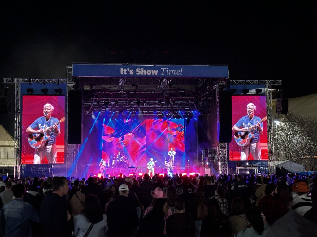LED Screen Melbourne Royal Show AV Cameras Media Servers