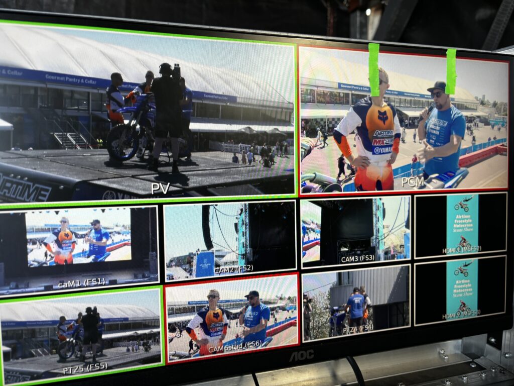LED Screen Melbourne Royal Show AV Cameras Media Servers