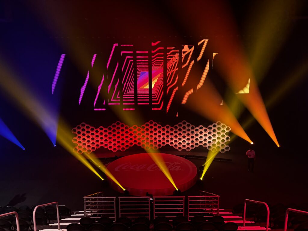 conference AV LED Screen lighting audio show calling producing Sydney Melbourne Brisbane Gold Coast