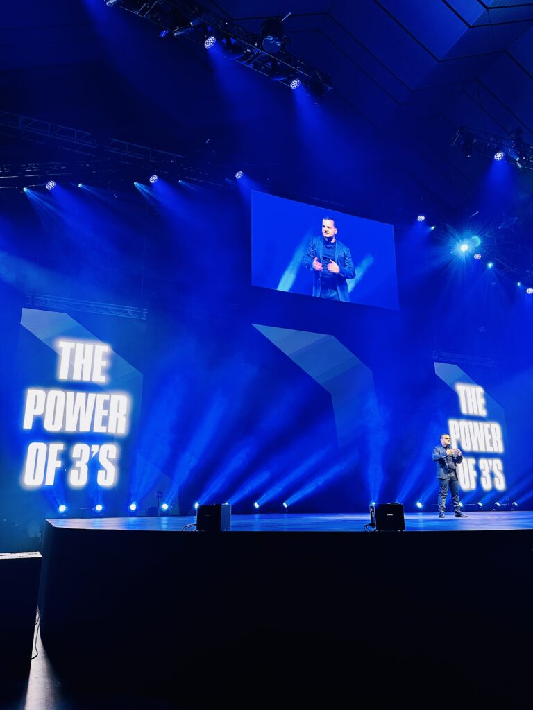 AV LED Screen MCA Audio Lighting WOOHAH Conference Chemist Warehouse Cameras Media Server Barco E2 Camera Direction