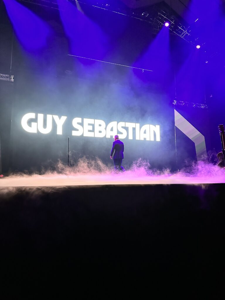 AV LED Screen MCA Audio Lighting WOOHAH Conference Chemist Warehouse Cameras Media Server Barco E2 Camera Direction