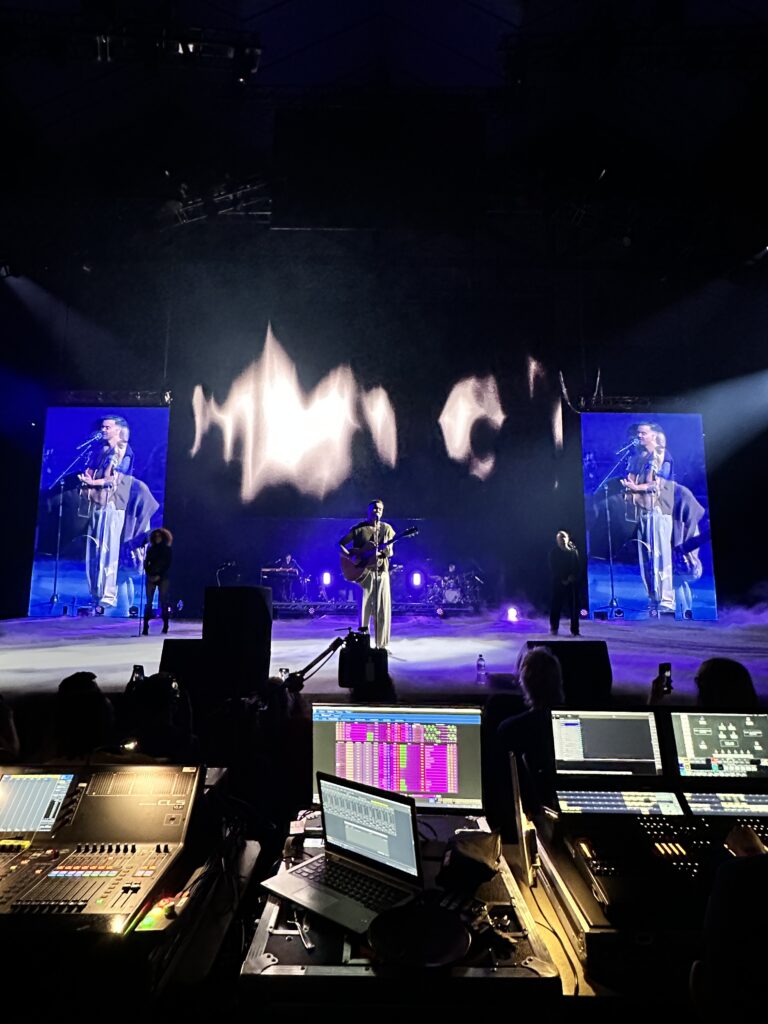 AV LED Screen MCA Audio Lighting WOOHAH Conference Chemist Warehouse Cameras Media Server Barco E2 Camera Direction