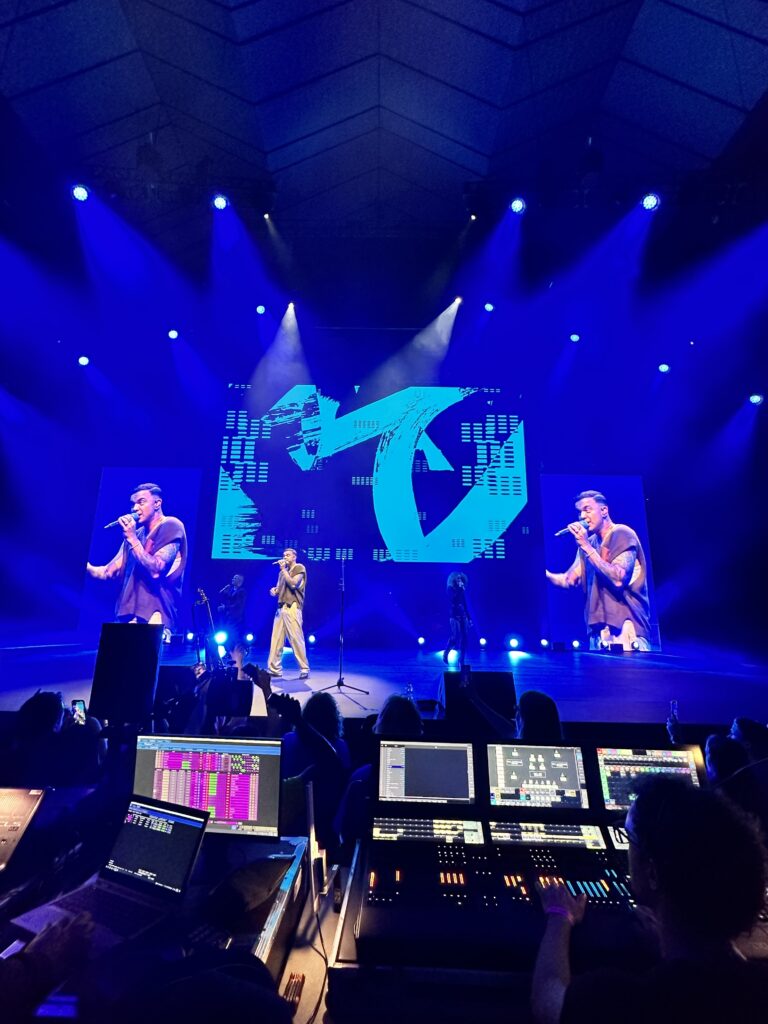 AV LED Screen MCA Audio Lighting WOOHAH Conference Chemist Warehouse Cameras Media Server Barco E2 Camera Direction