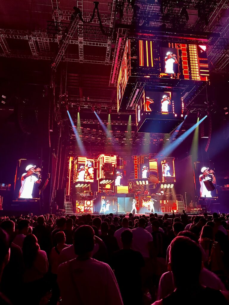 video Package AV cameras led screens projection