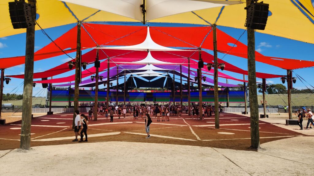 LED Screen Media Servers ROE CB5 WOOHAH Festival Dance Tent