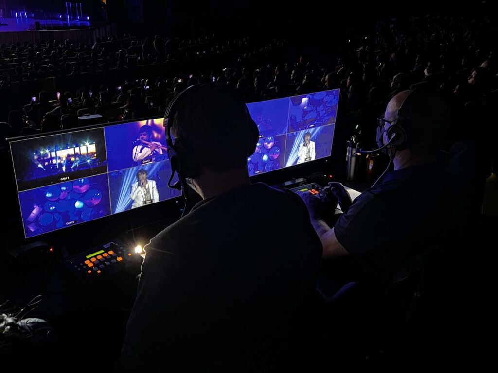 LED Screen WOOHAH Melbourne AV Resolume Servers Cameras Switching MCEC