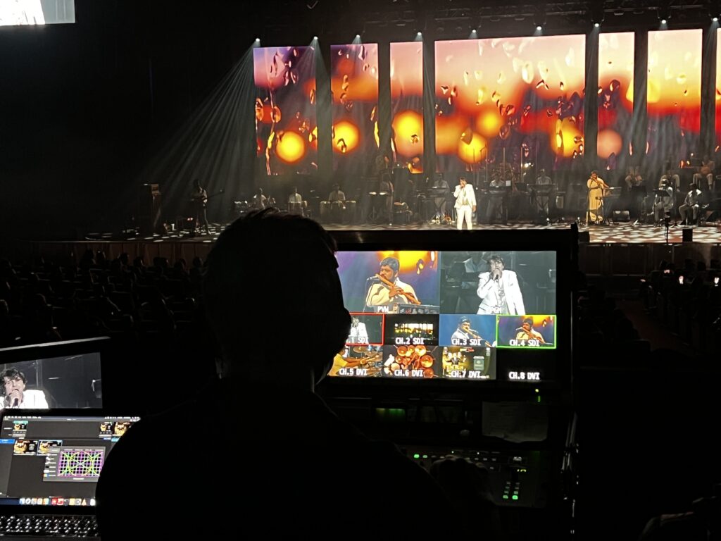 LED Screen WOOHAH Melbourne AV Resolume Servers Cameras Switching MCEC
