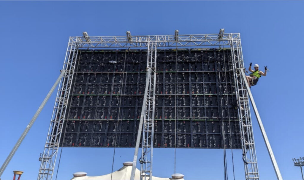 LED Screen Melbourne Royal Show AV Cameras Media Servers