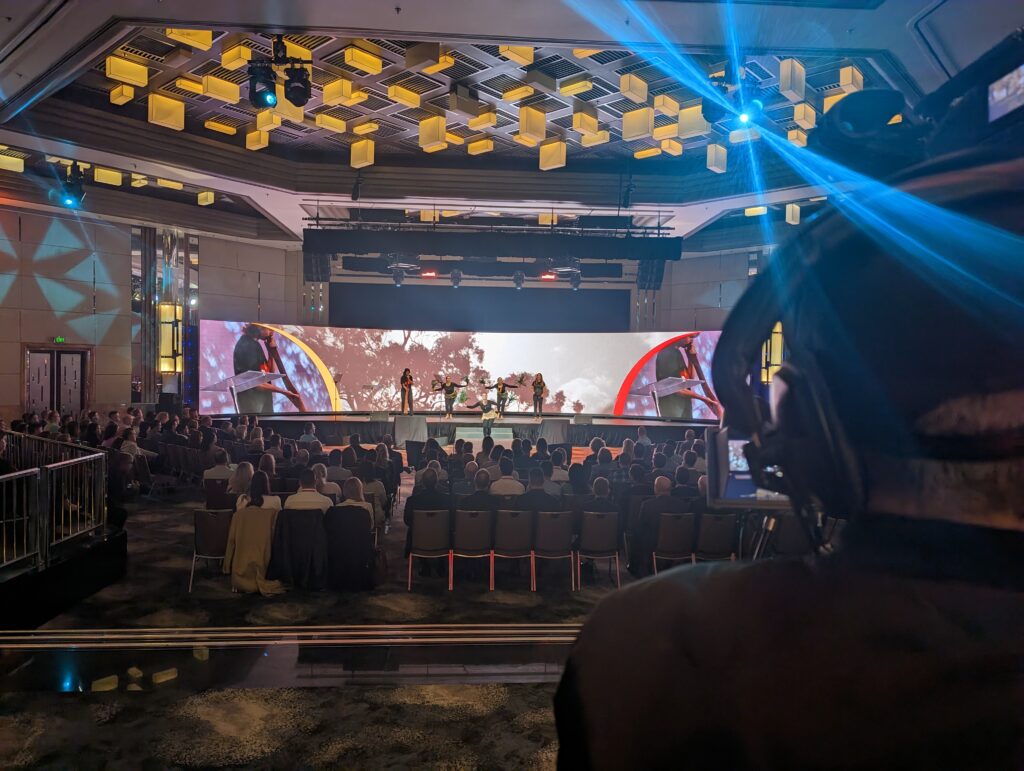 AV Conference 7Eleven WOOHAH LED Screen Lighting Sounds