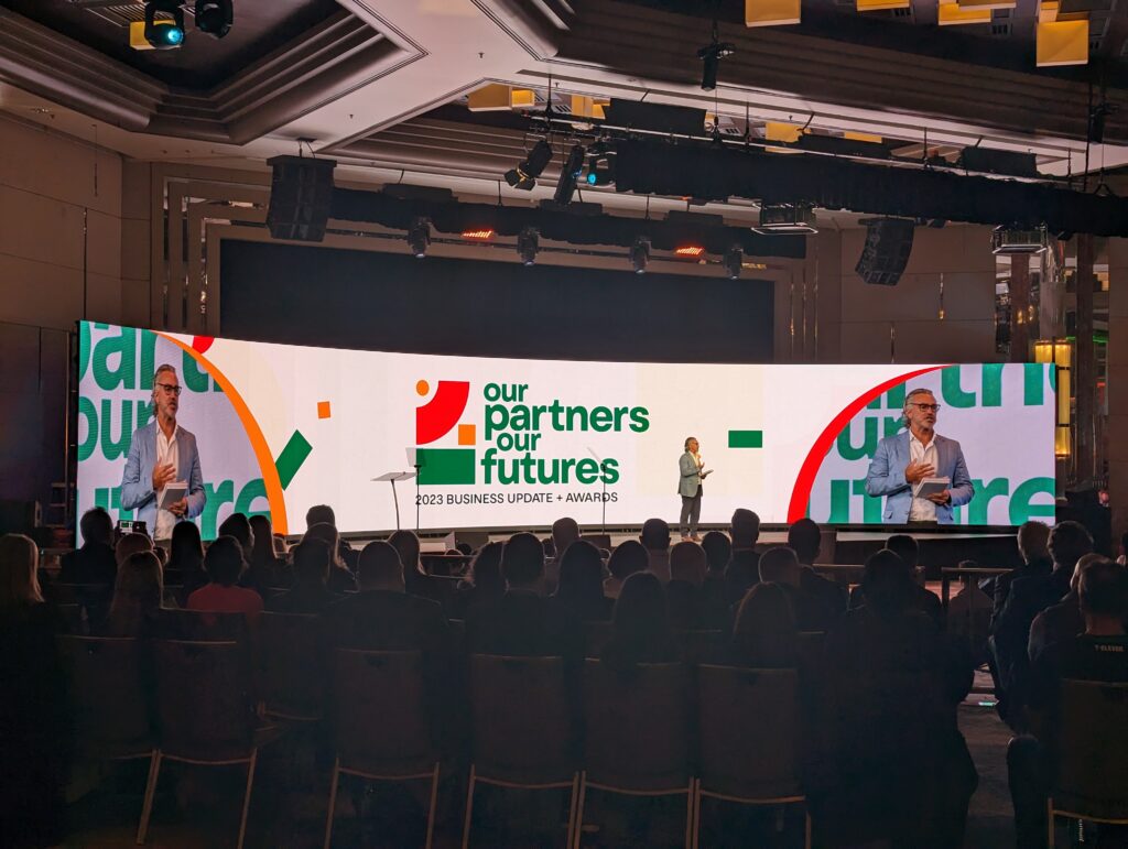 AV Conference 7Eleven WOOHAH LED Screen Lighting Sounds