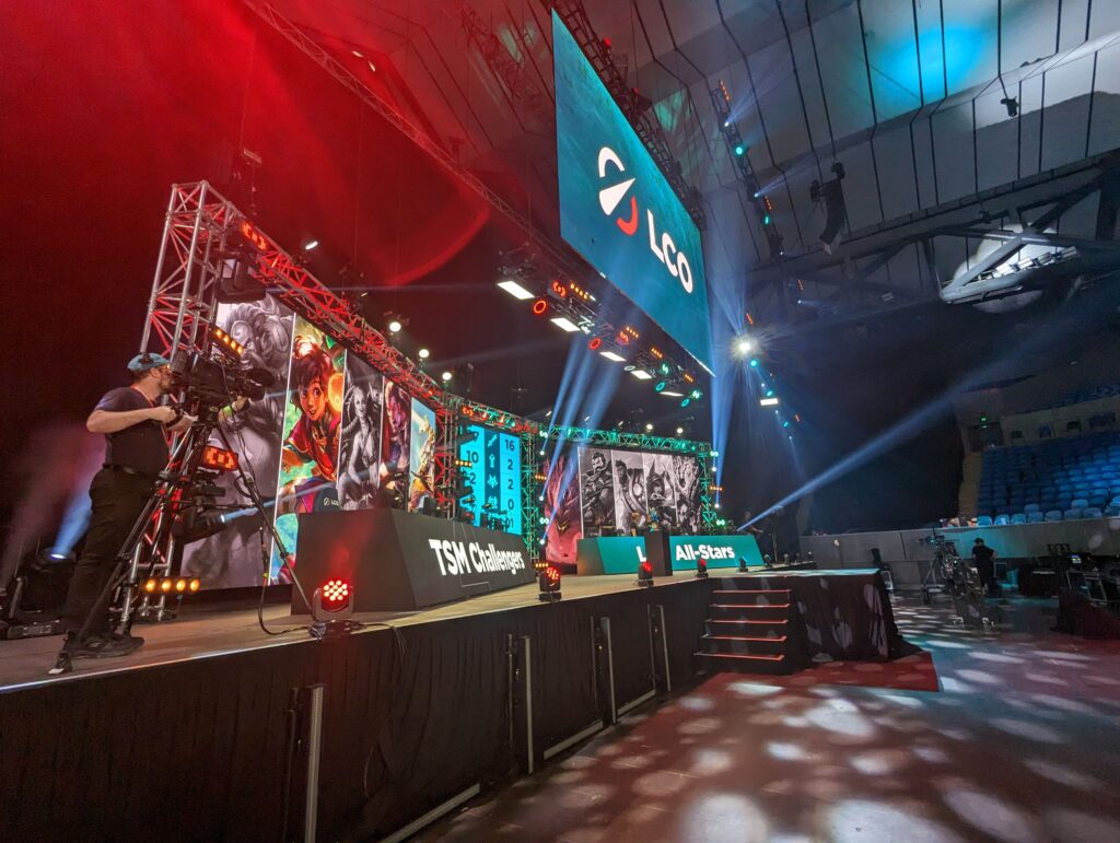 Dreamhack Festival Melbourne 2023 AV Project Managers LED Screen AV Melbourne E-Sports ESL EFG League Of Legends Counterstrike