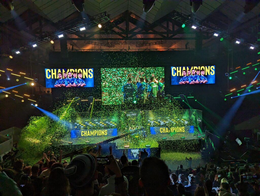 Dreamhack Festival Melbourne 2023 AV Project Managers LED Screen AV Melbourne E-Sports ESL EFG League Of Legends Counterstrike