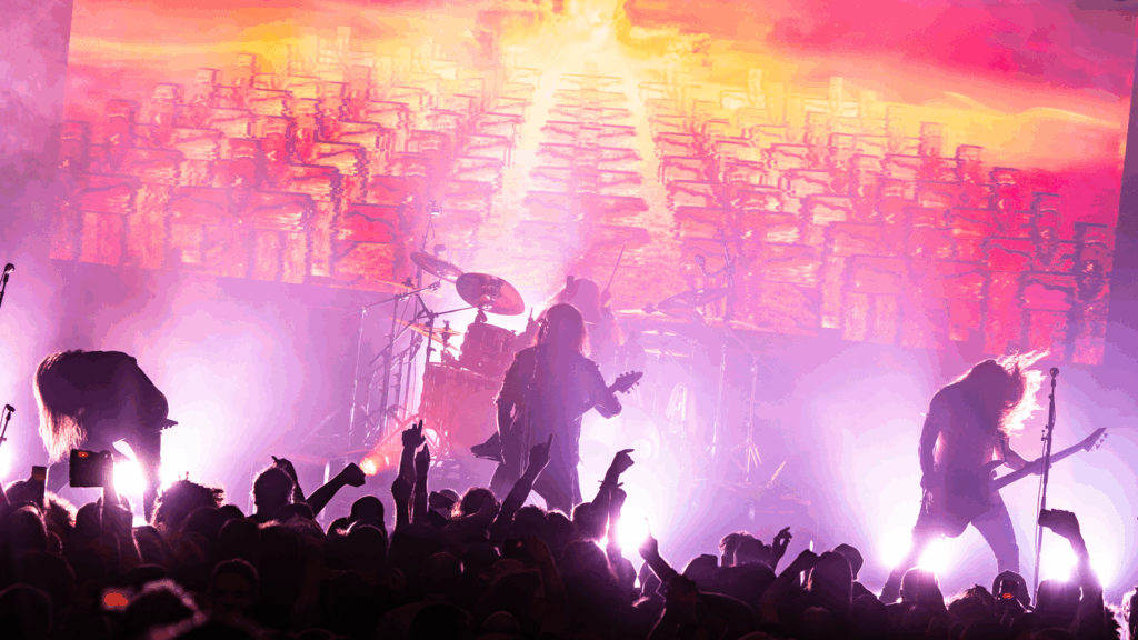 Machine Head AV WOOHAH LED Screen Sydney and Melbourne