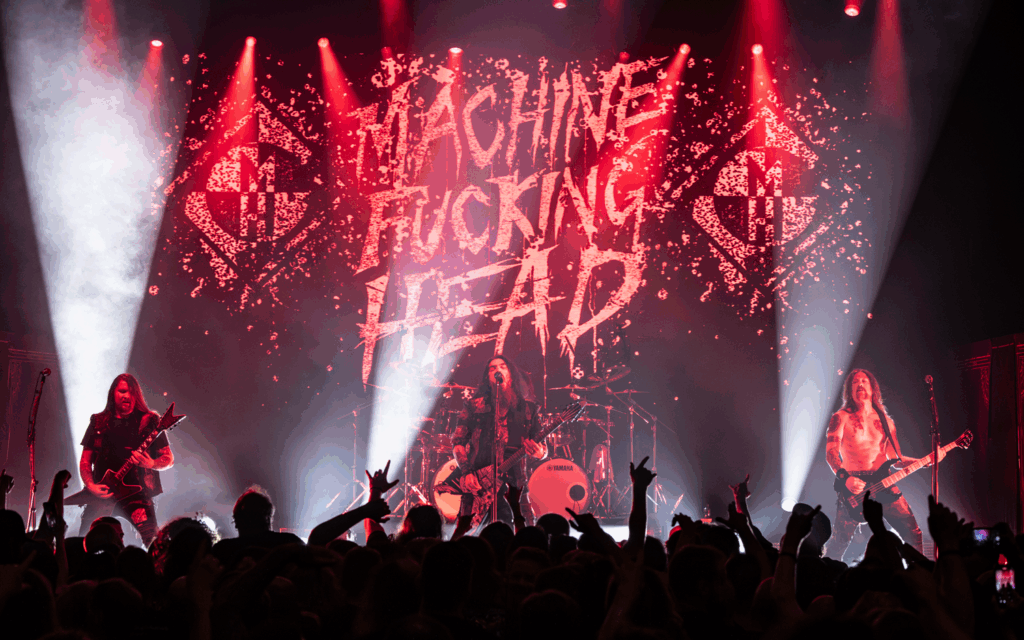 Machine Head AV WOOHAH LED Screen Sydney and Melbourne