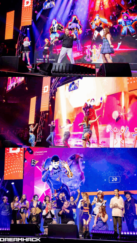 AV LED Screen Media Servers WOOHAH ESL E-Sports Dreamhack Melbourne