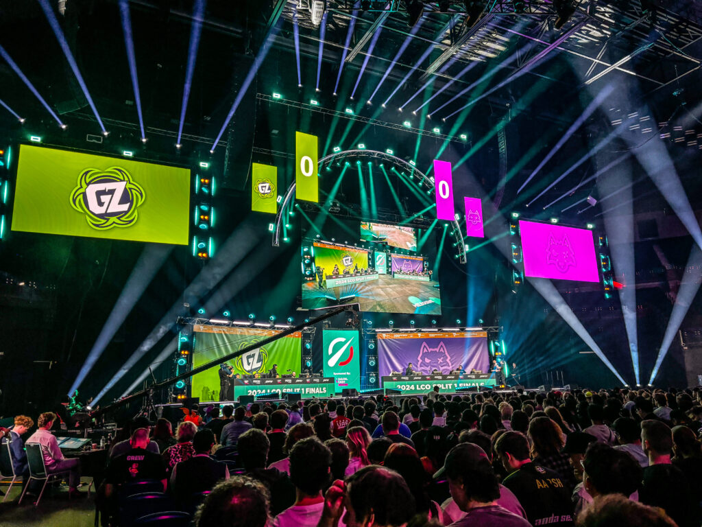 AV LED Screen Media Servers WOOHAH ESL E-Sports Dreamhack Melbourne