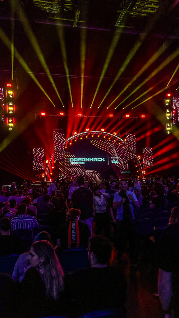 AV LED Screen Media Servers WOOHAH ESL E-Sports Dreamhack Melbourne