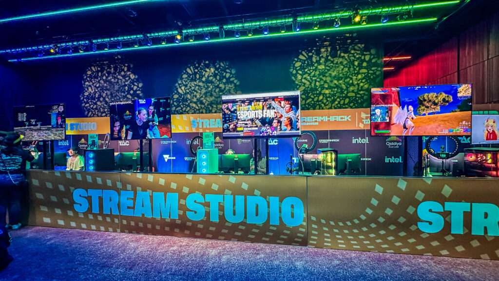 AV LED Screen Media Servers WOOHAH ESL E-Sports Dreamhack Melbourne