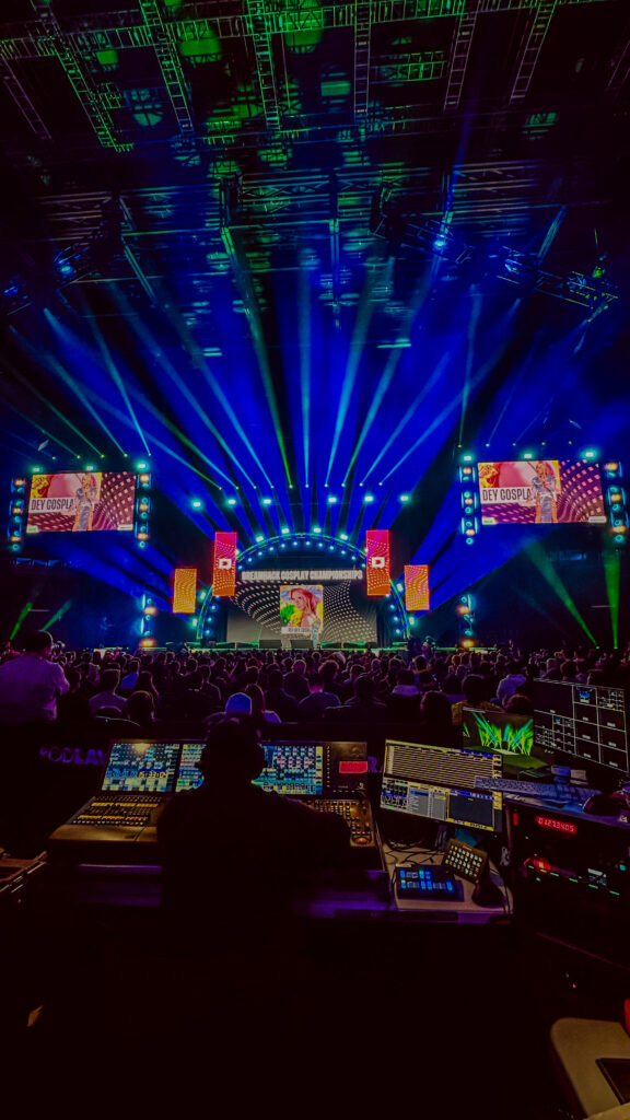 AV LED Screen Media Servers WOOHAH ESL E-Sports Dreamhack Melbourne