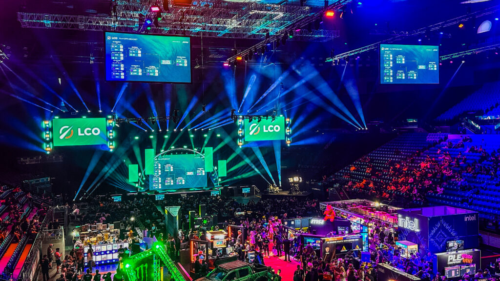 AV LED Screen Media Servers WOOHAH ESL E-Sports Dreamhack Melbourne