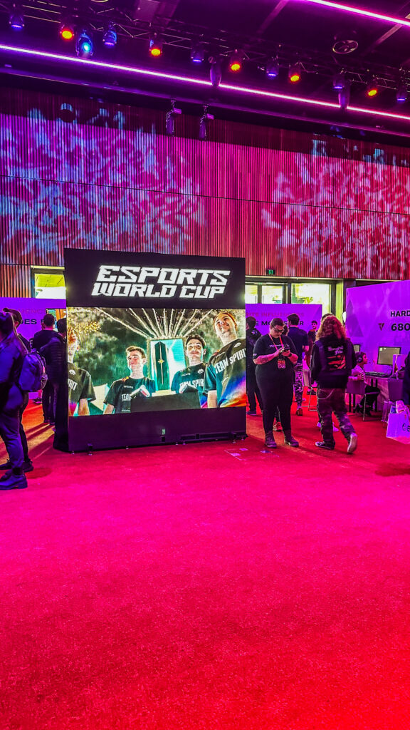 AV LED Screen Media Servers WOOHAH ESL E-Sports Dreamhack Melbourne