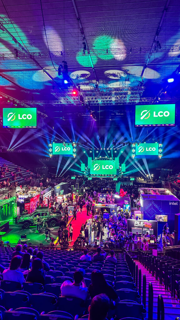 AV LED Screen Media Servers WOOHAH ESL E-Sports Dreamhack Melbourne