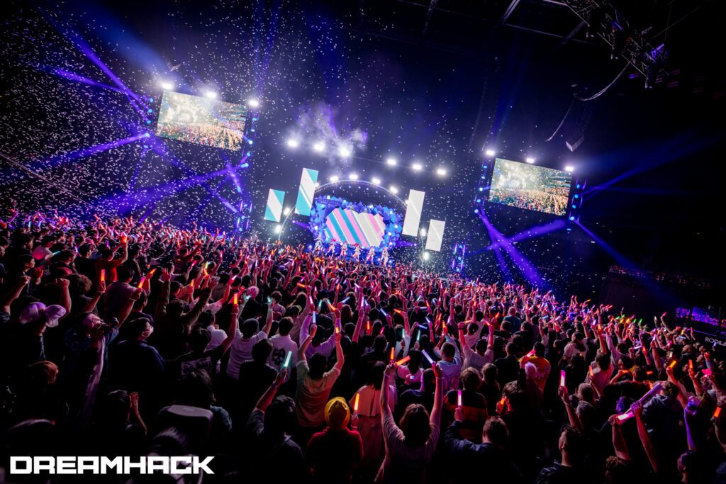 AV LED Screen Media Servers WOOHAH ESL E-Sports Dreamhack Melbourne