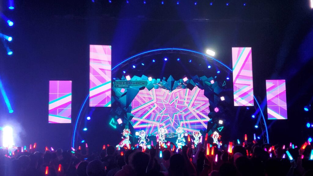 Hololive Melbourne WOOHAH AV LED Screen Media Servers