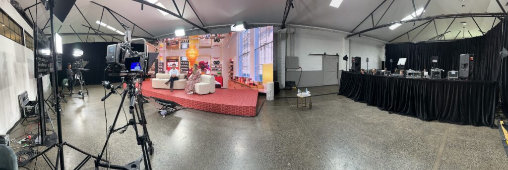 Broadcast Studio Online Event Cameras