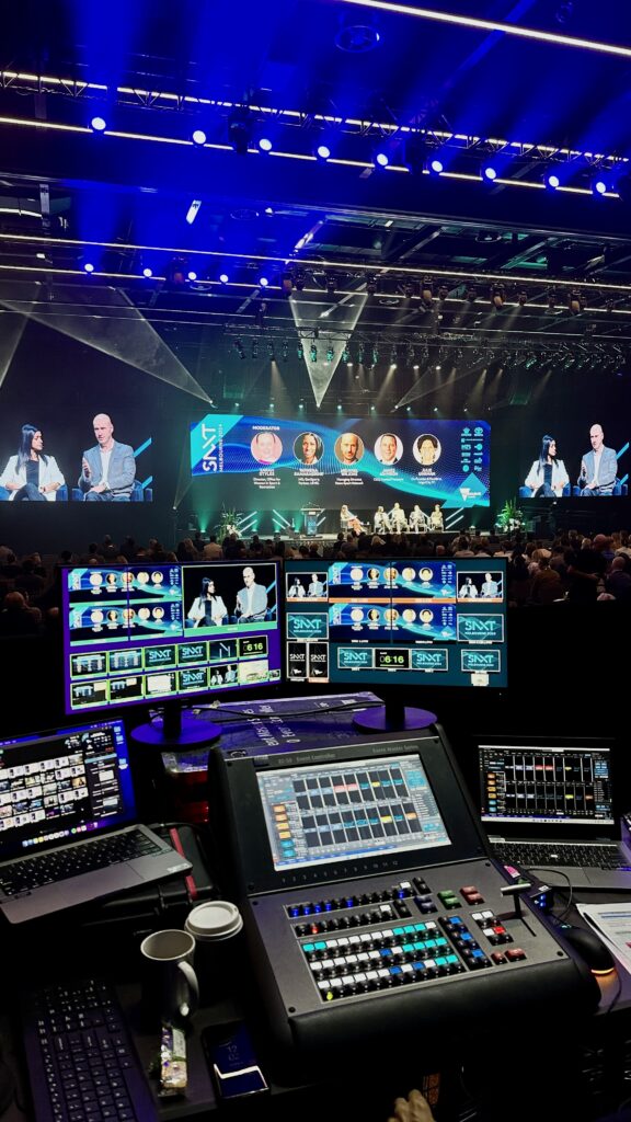 SportNXT 2024 AV Partner WOOHAH LED Screen Lighting Audio Streaming Hybrid