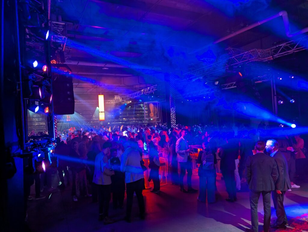 AV Conference WOOHAH LED Screen Lighting Sounds Projection