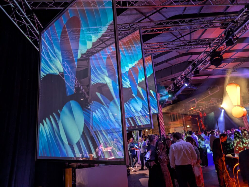 AV Conference WOOHAH LED Screen Lighting Sounds Projection